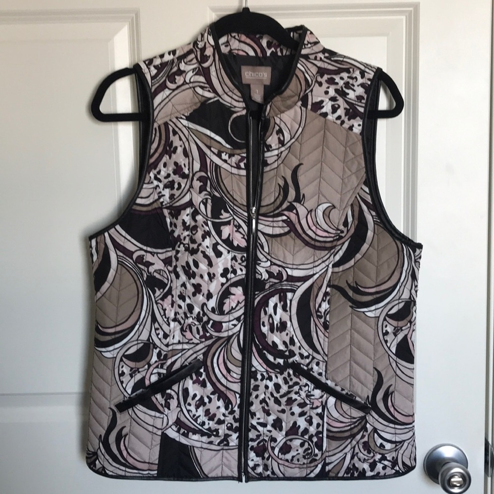 Chico’s multi-colored Vest